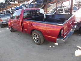 2008 TACOMA EXT CAB SR5 RED 2WD AT 2.7 Z19558